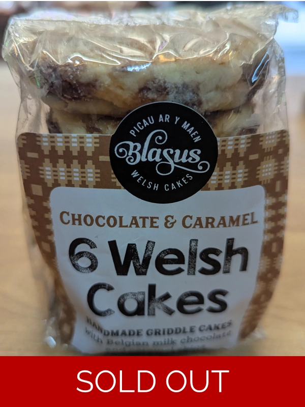 Chocolate & Caramel Welsh Cakes